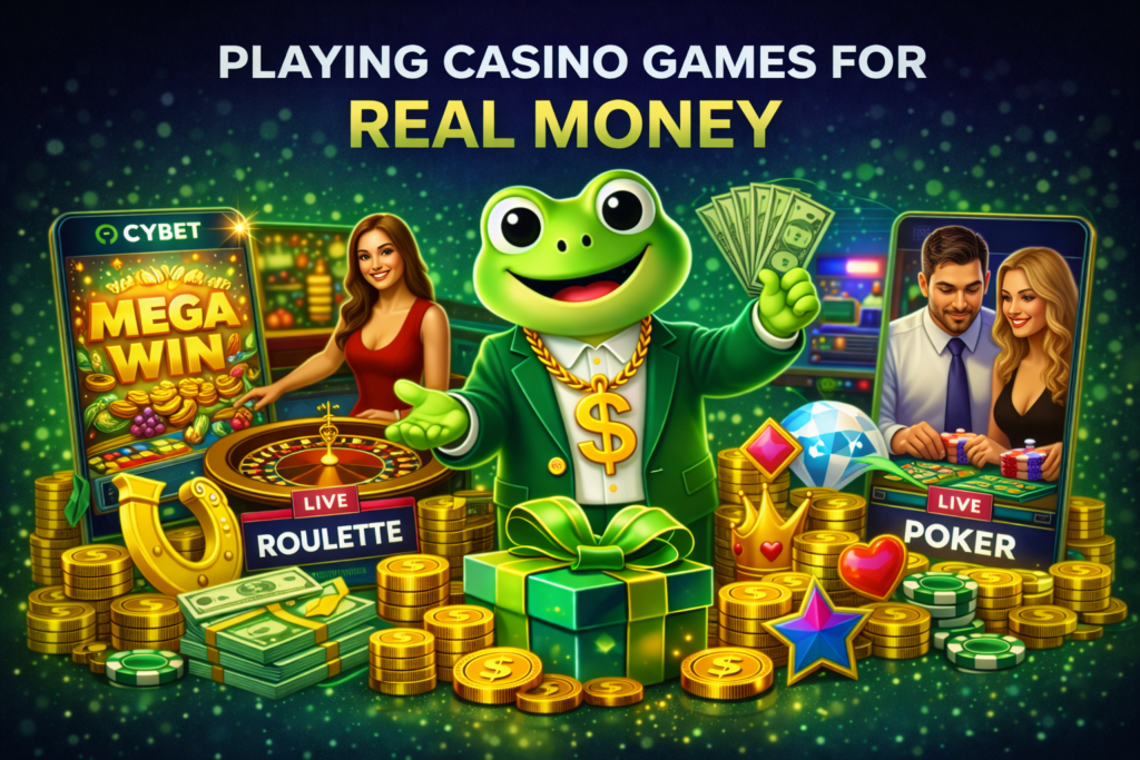 Playing Casino Games for Real Money