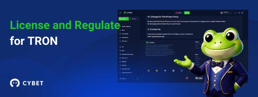 License and Regulate for TRON Usage